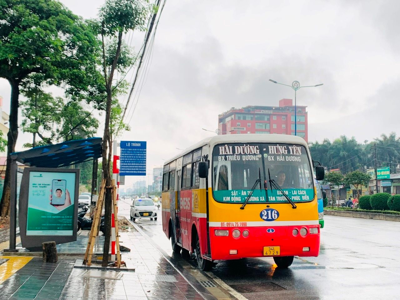 tuyến xe buýt nội tỉnh Hải Dương